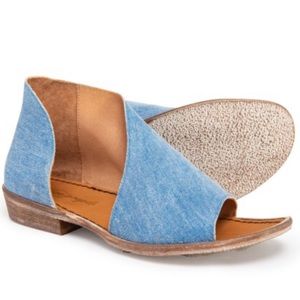Women’s Free People Mont Blanc Sandal in Denim